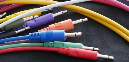 various-#3 20x eurorack patch leads plus